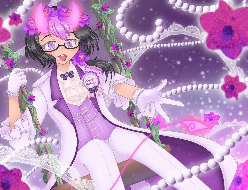 friend birthday art!