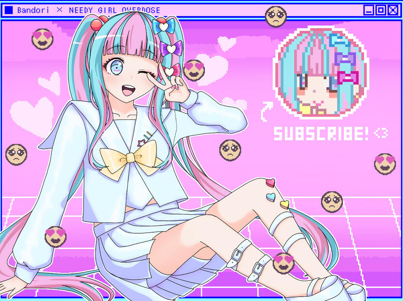 Bandori PAREO x Needy Girl Overdose